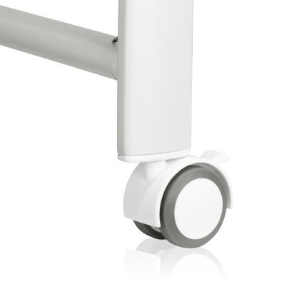Lionelo - Detská postieľka s váhou CORAL White