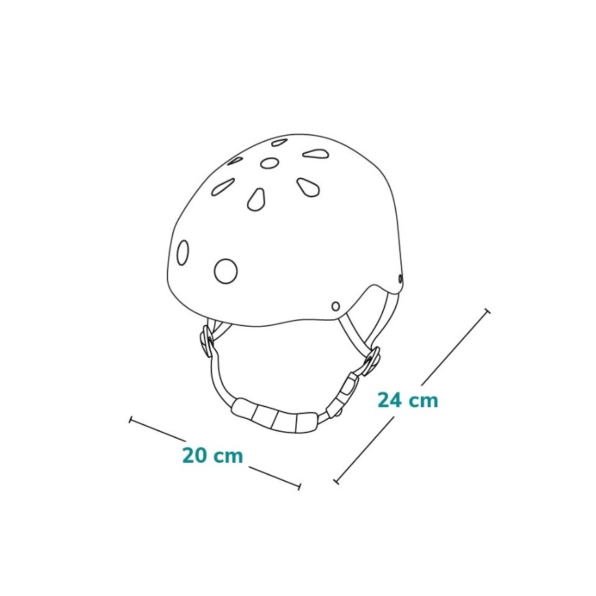 Lionelo - Detská prilba HELMET Beige Sand