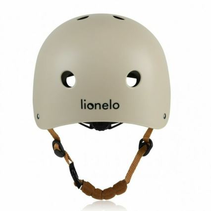 Lionelo - Detská prilba HELMET Piesková
