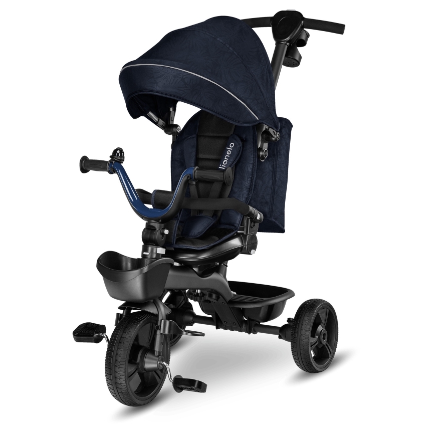Lionelo - Detská trojkolka KORI Blue Navy
