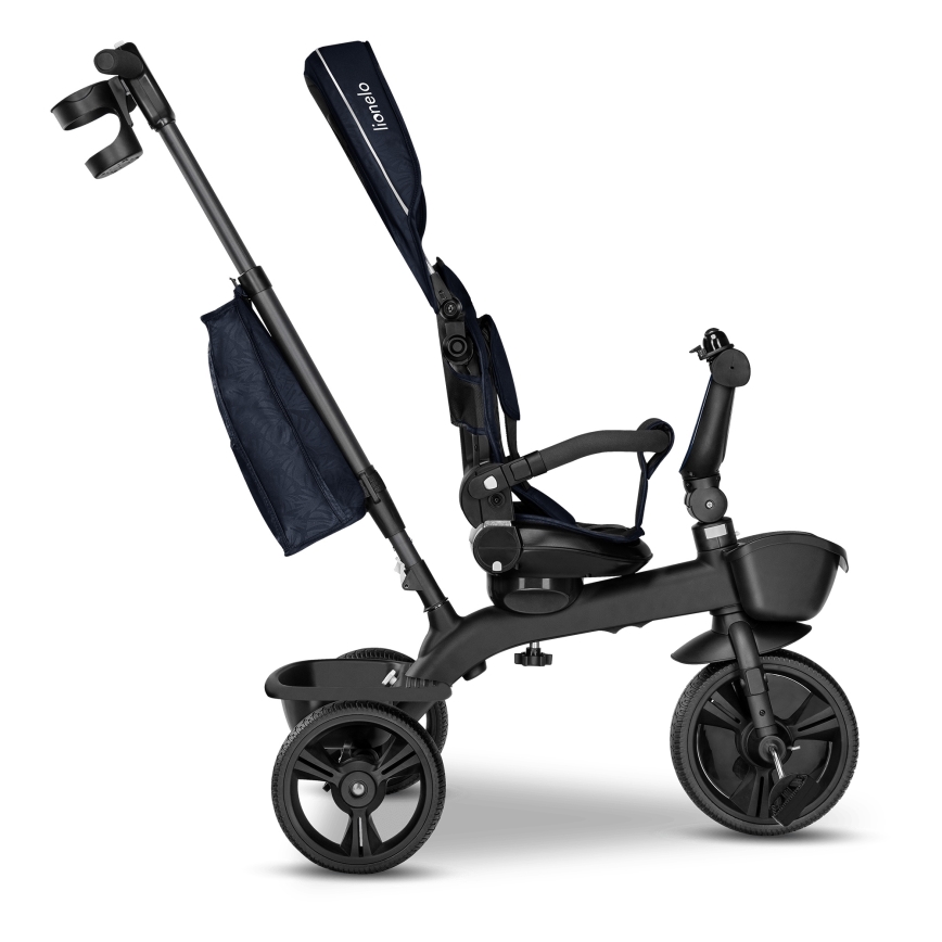 Lionelo - Detská trojkolka KORI Blue Navy