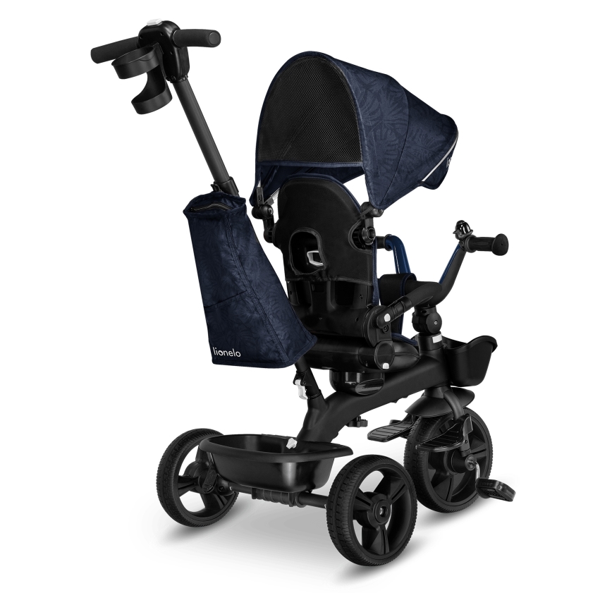 Lionelo - Detská trojkolka KORI Blue Navy