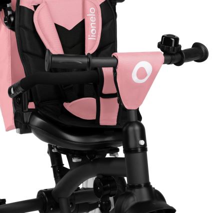 Lionelo - Detská trojkolka TRIS PLUS Růžová Růže