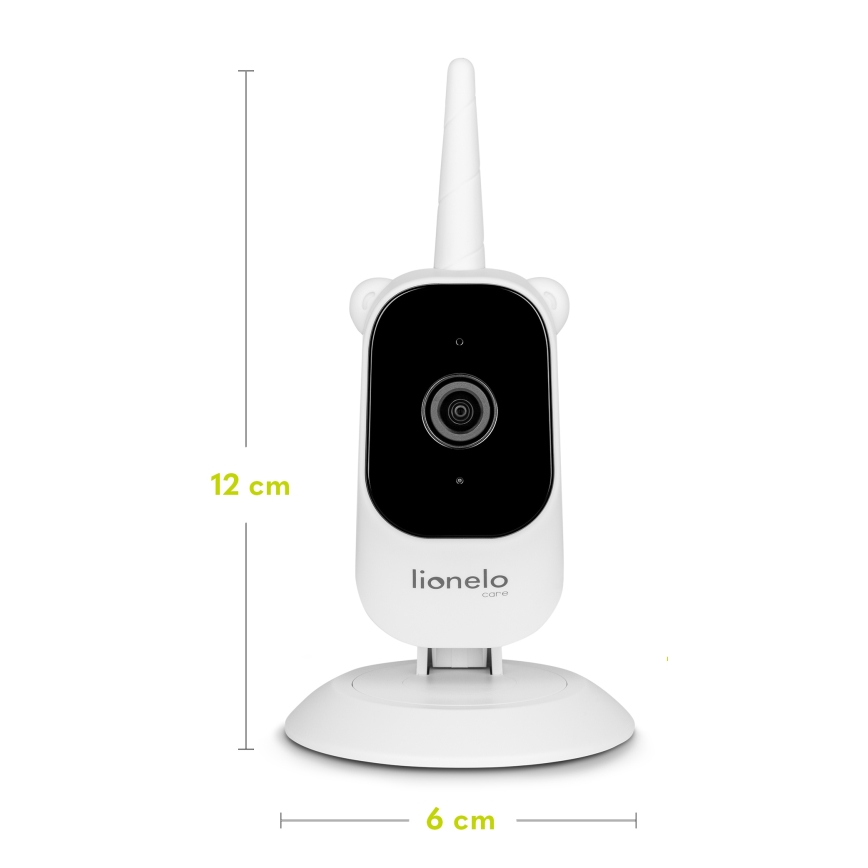 Lionelo - Detská videochôvička BABYLINE CAMERA 3.2 5V