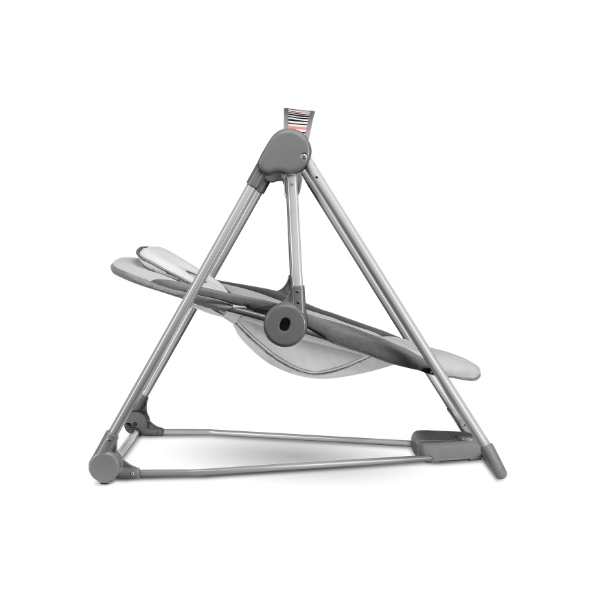 Lionelo - Detské hojdacie kresielko OTTO 4xLR14 Cozy Grey