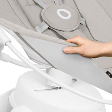 Lionelo - Detské hojdacie kresielko s melódiou IRIS 4xAA béžová (Sand)