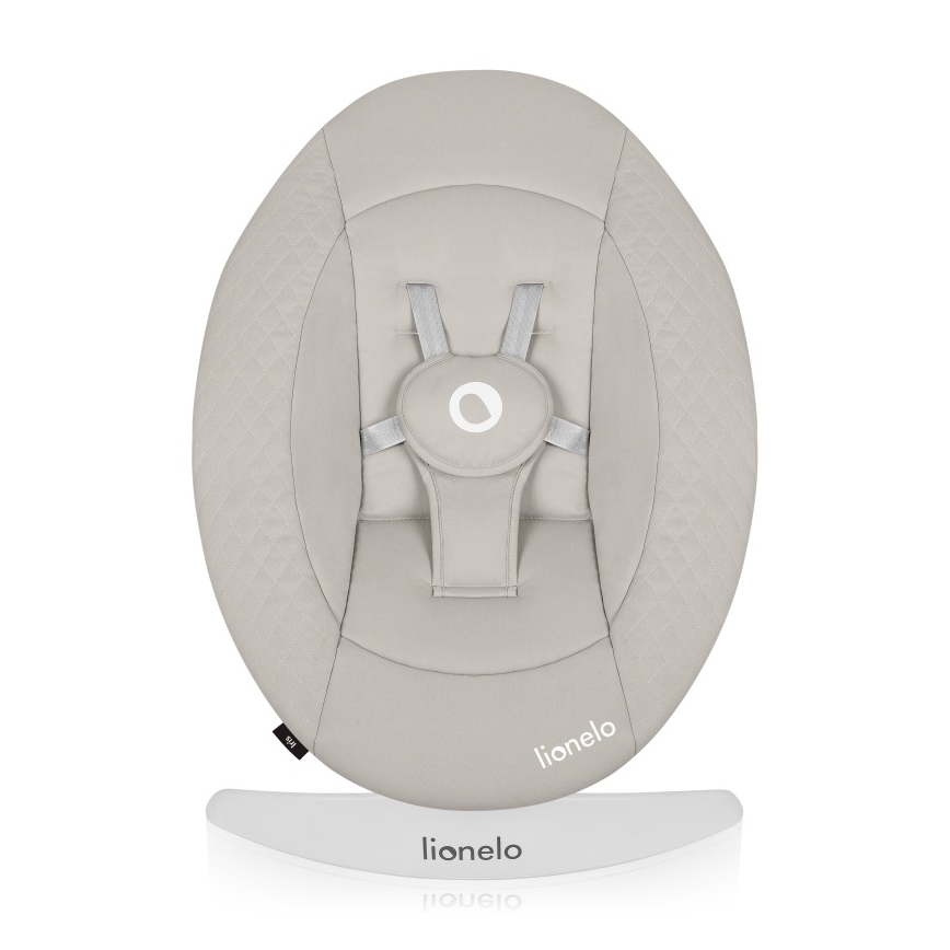 Lionelo - Detské hojdacie kresielko s melódiou IRIS 4xAA béžová (Sand)