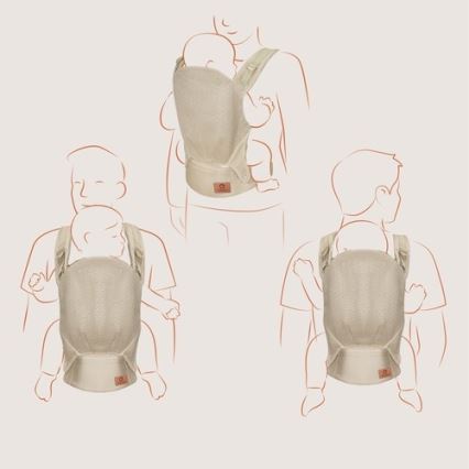 Lionelo - Detské nosidlo MARGAREET Air Beige