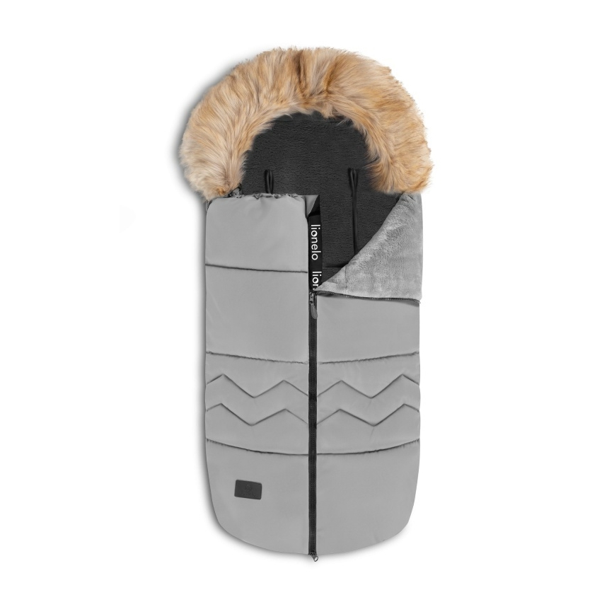 Lionelo - Detský fusak FRODE Grey Dove