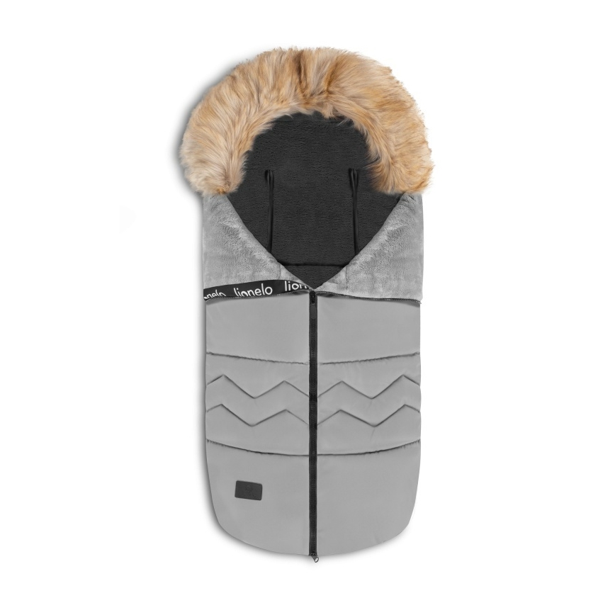 Lionelo - Detský fusak FRODE Grey Dove