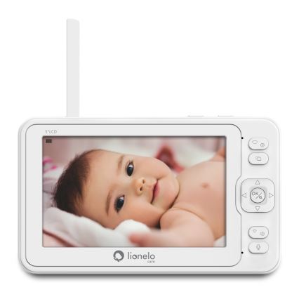 Lionelo - Detský video monitor s displejom BABYLINE 8.3 5V 3600 mAh