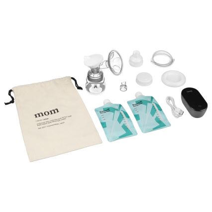 Lionelo - Elektrická dobíjateľná odsávačka materského mlieka FIDI GO 5V 1200 mAh 150ml