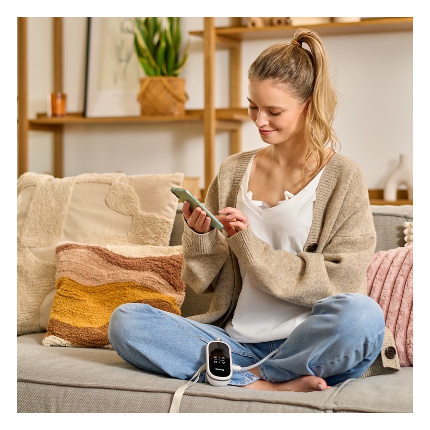 Lionelo - Elektrická nabíjateľná duálna odsávačka materského mlieka TWEE FREE 5V 1500 mAh 150 ml