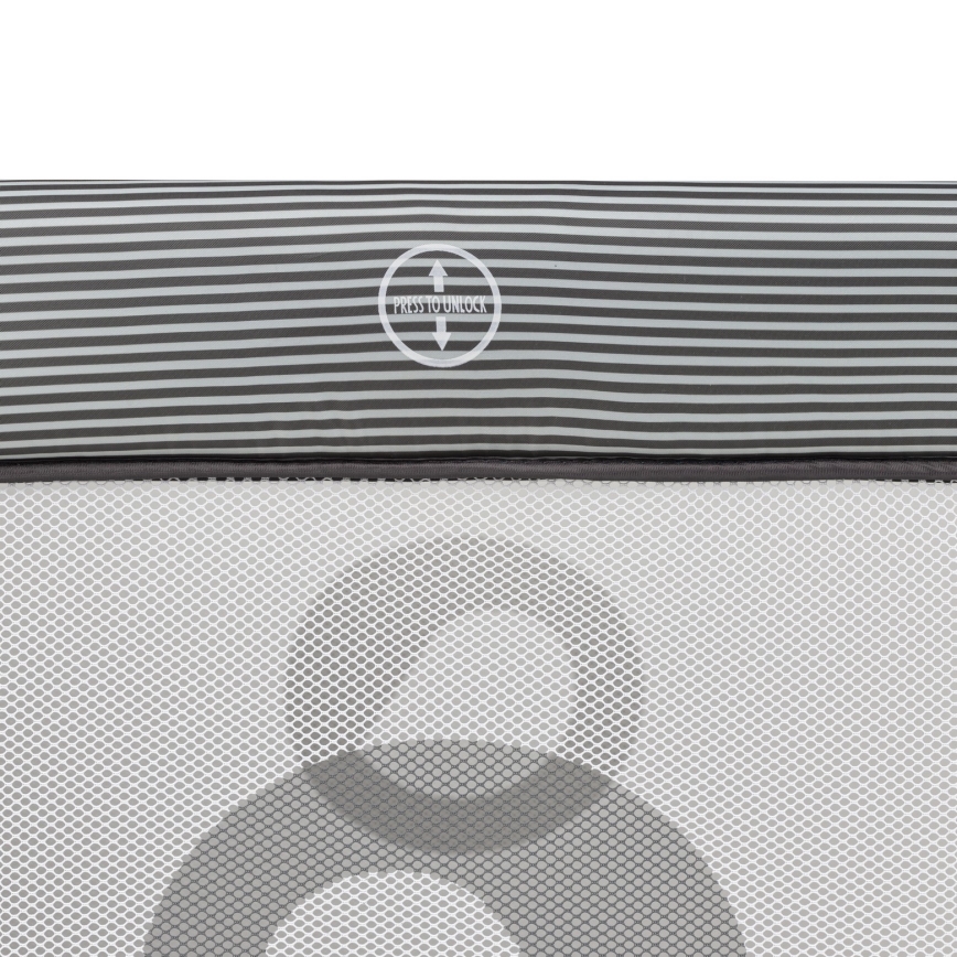 Lionelo - Hracia ohrádka BONNIE Grey Scandi