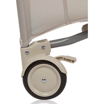 Lionelo - Hracia ohrádka MILLE PLUS Šedá Béžová