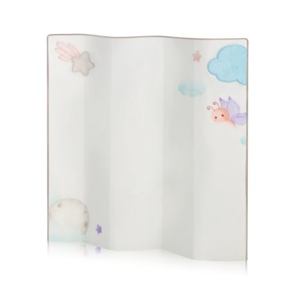 Lionelo - Hracia ohrádka MILLE PLUS Šedá Béžová