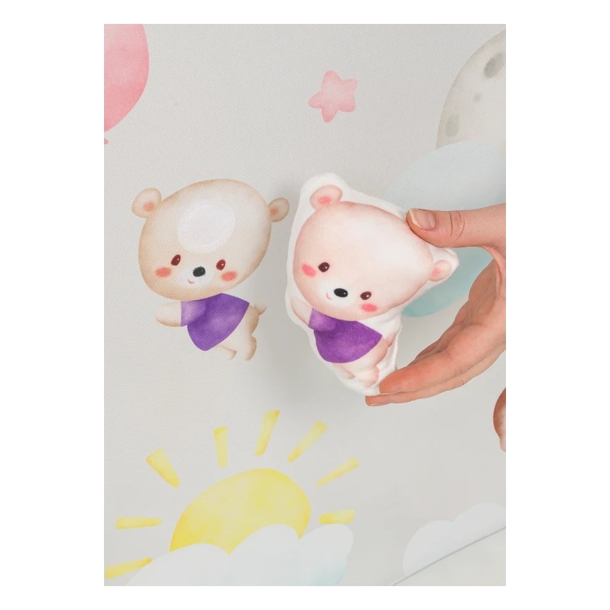 Lionelo - Hracia ohrádka MILLE PLUS sivá/bežová