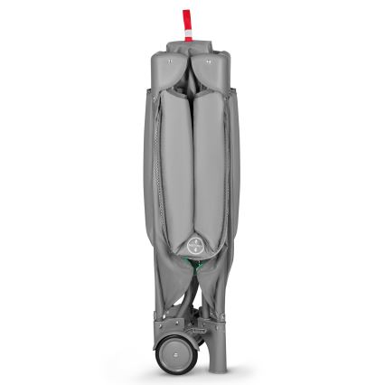 Lionelo - Hracia ohrádka MILLE sivá/zelená