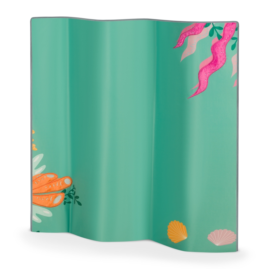 Lionelo - Hracia ohrádka MILLE sivá/zelená