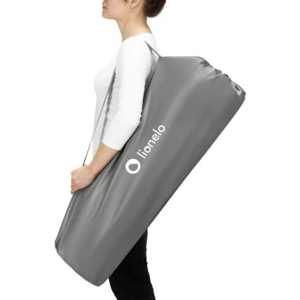 Lionelo - Hracia ohrádka ROEL PLUS Sivá Viacfarebná