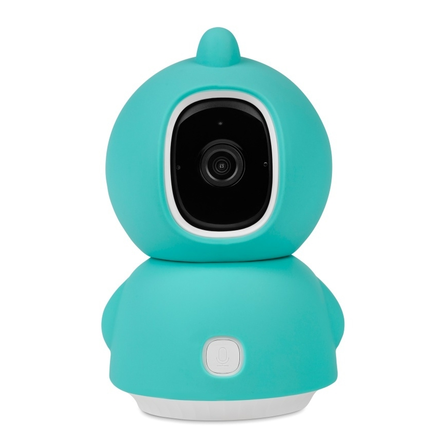 Lionelo - Inteligentná detská chôvička BABYLINE VIEW Wi-Fi 5V biela