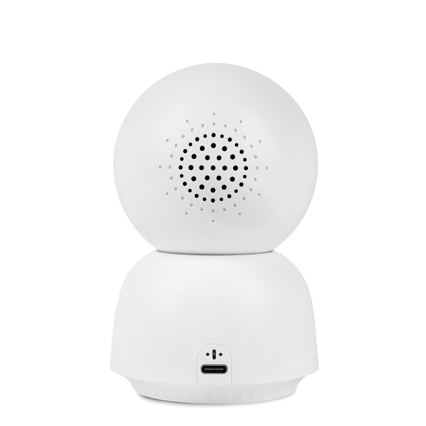 Lionelo - Inteligentná detská videochôvička BABYLINE VIEW Wi-Fi 5V Biela