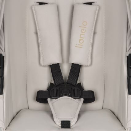 Lionelo - Kombinovaný kočík 2 v 1 AMBER PLUS pieskovo-béžový