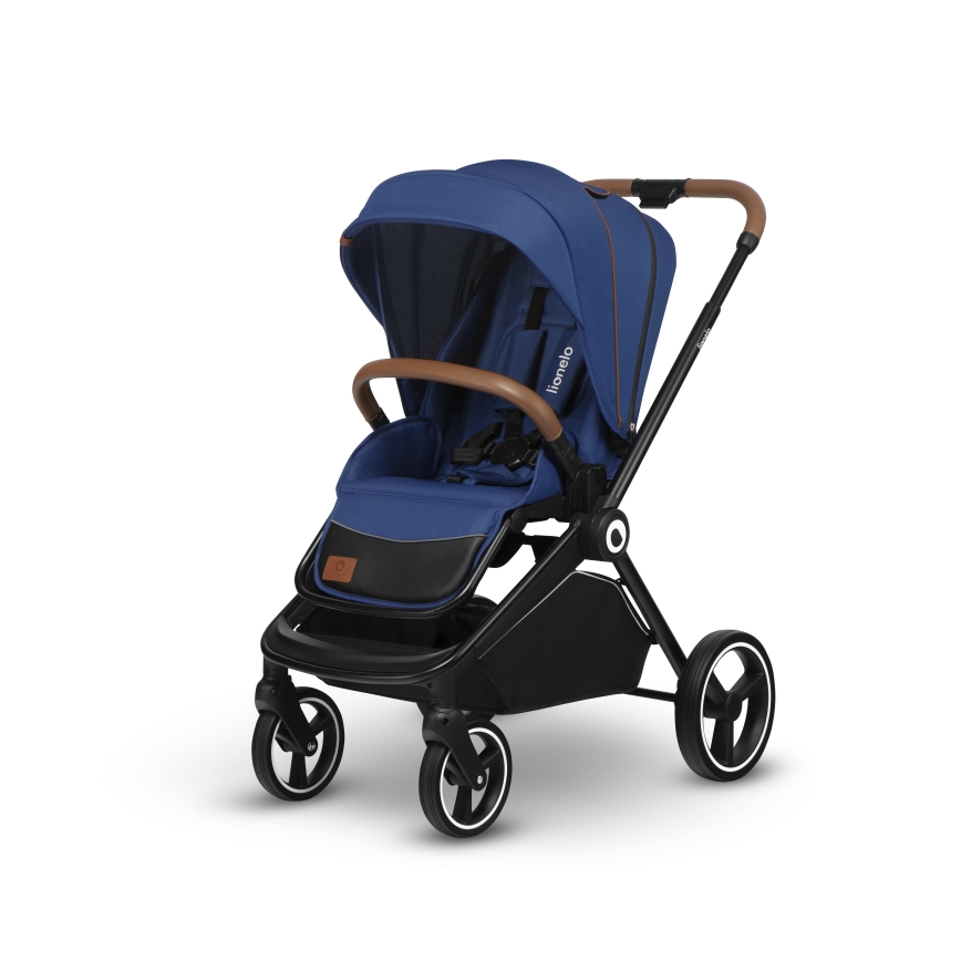 Lionelo - Kombinovaný kočík 2 v 1 MIKA Blue Navy