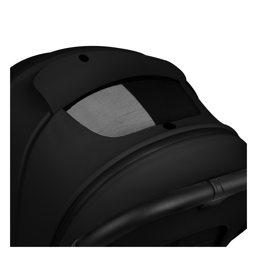 Lionelo - Kombinovaný kočík 2 v 1 MIKA PLUS Black Onyx