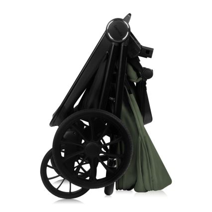 Lionelo - Kombinovaný kočík 2 v 1 MIKA PLUS olivovo zelená