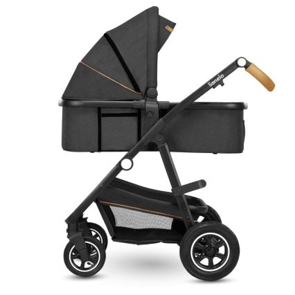 Lionelo - Kombinovaný kočík 2v1 AMBER Grey Graphite