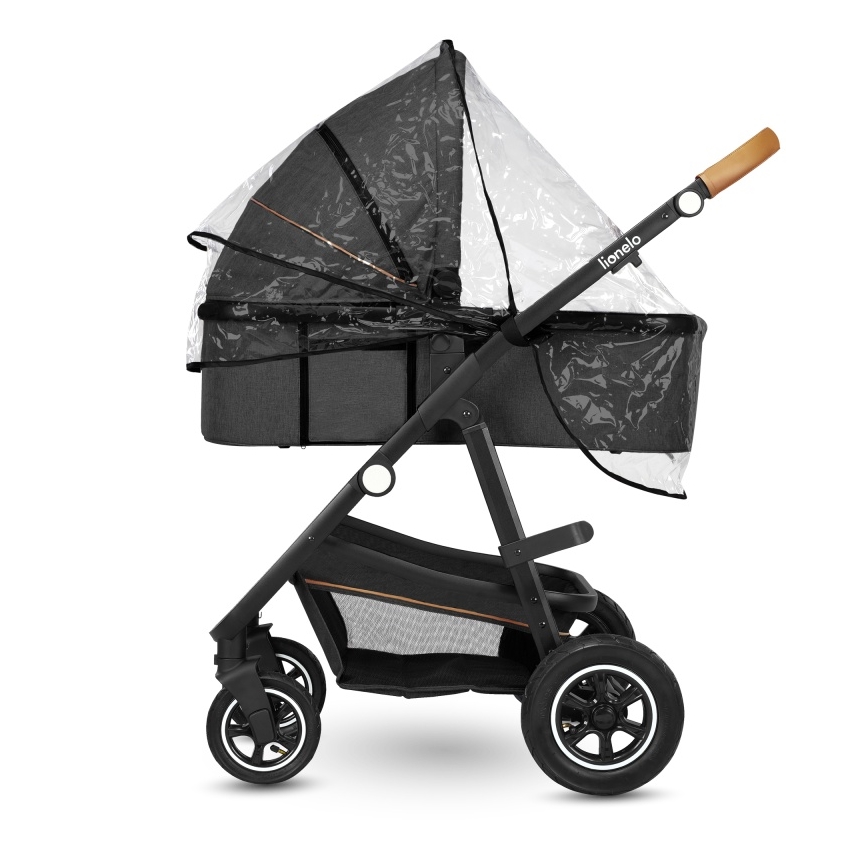 Lionelo - Kombinovaný kočík 2v1 AMBER Grey Graphite
