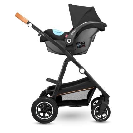 Lionelo - Kombinovaný kočík 2v1 AMBER Grey Graphite