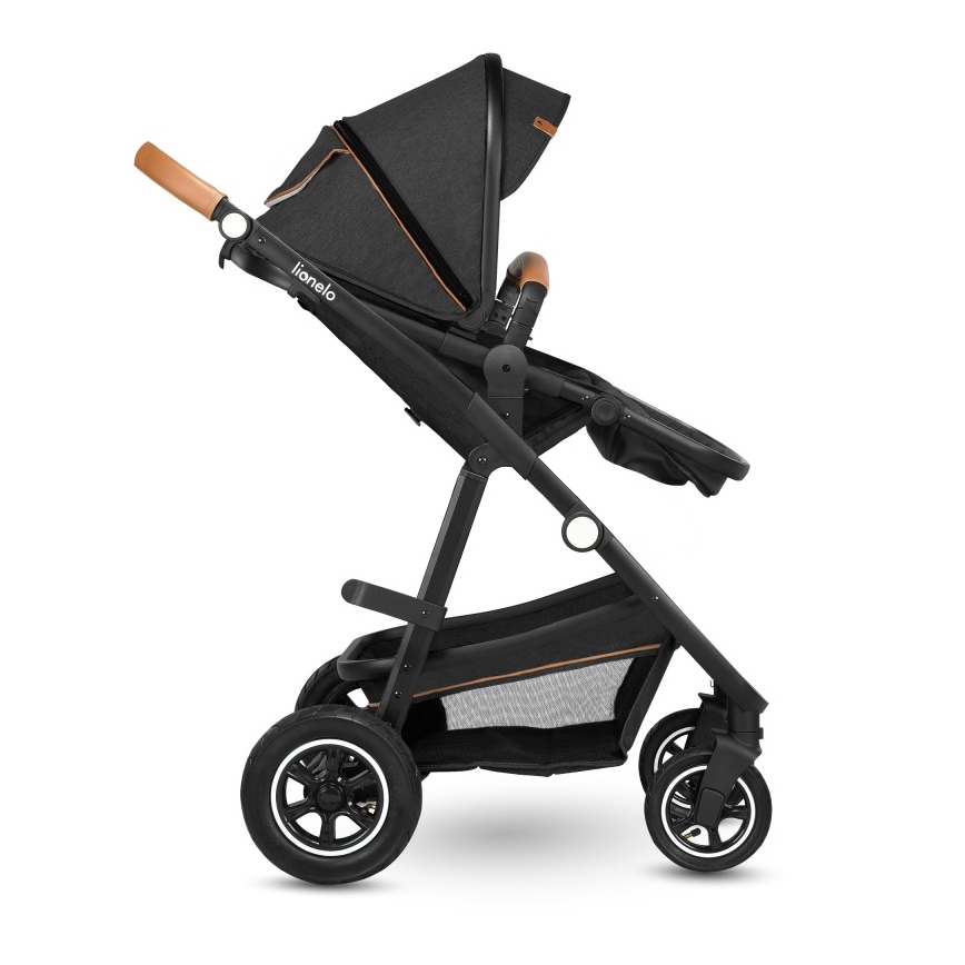 Lionelo - Kombinovaný kočík 2v1 AMBER Grey Graphite