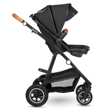 Lionelo - Kombinovaný kočík 2v1 AMBER Grey Graphite