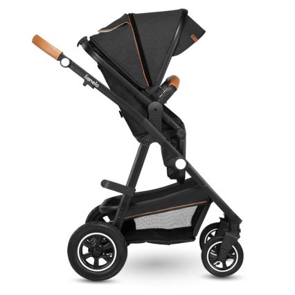 Lionelo - Kombinovaný kočík 2v1 AMBER Grey Graphite