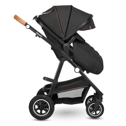 Lionelo - Kombinovaný kočík 2v1 AMBER Grey Graphite
