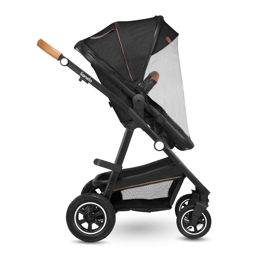 Lionelo - Kombinovaný kočík 2v1 AMBER Grey Graphite