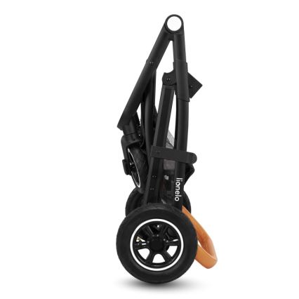 Lionelo - Kombinovaný kočík 2v1 AMBER Šedý grafit