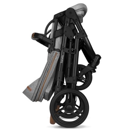 Lionelo - Kombinovaný kočík 2v1 MARI TOUR Sivý kameň