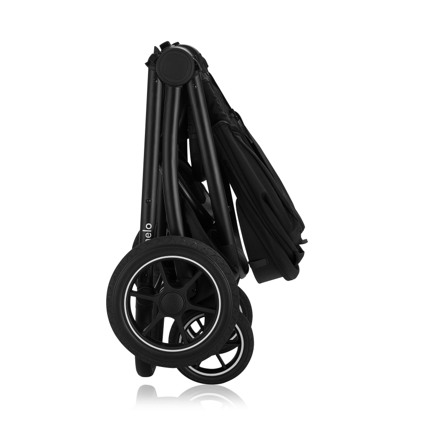 Lionelo - Kombinovaný kočík 2v1 MERIL Black Onyx