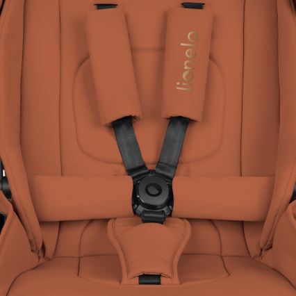 Lionelo - Kombinovaný kočík 2v1 MIKA PLUS Brown Rust