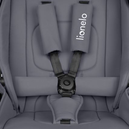 Lionelo - Kombinovaný kočík 2v1 MIKA PLUS Kameňová sivá