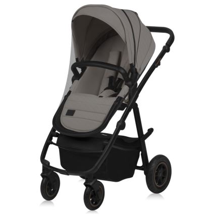 Lionelo - Kombinovaný kočík 3v1 AMBER PLUS Beige Sand