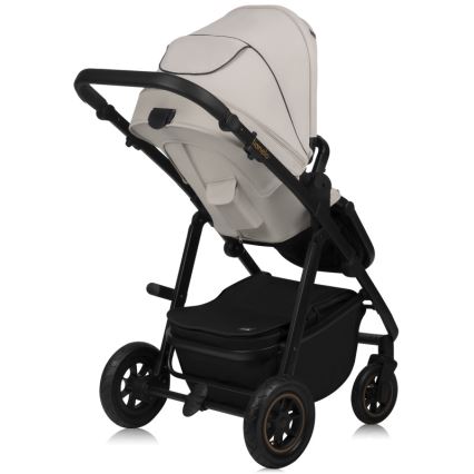 Lionelo - Kombinovaný kočík 3v1 AMBER PLUS Beige Sand