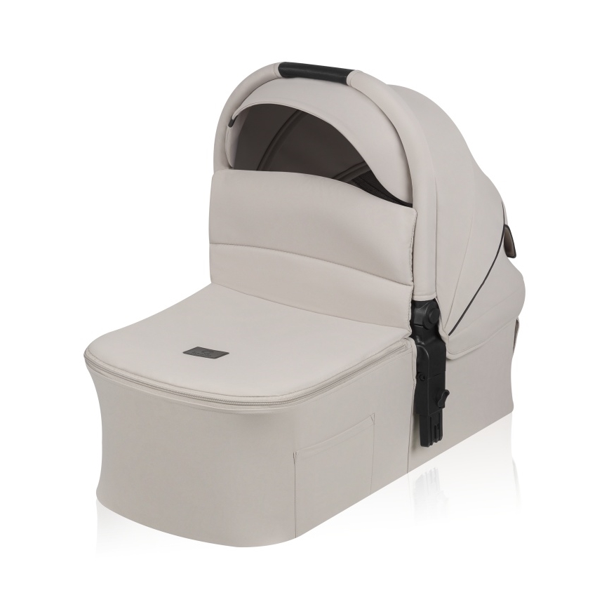 Lionelo - Kombinovaný kočík 3v1 AMBER PLUS Beige Sand