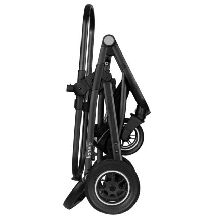 Lionelo - Kombinovaný kočík 3v1 BIANKA Black Onyx