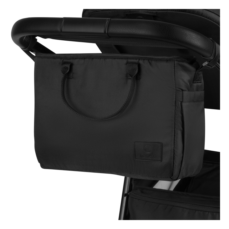 Lionelo - Kombinovaný kočík 3v1 LAYLA Čierny Onyx