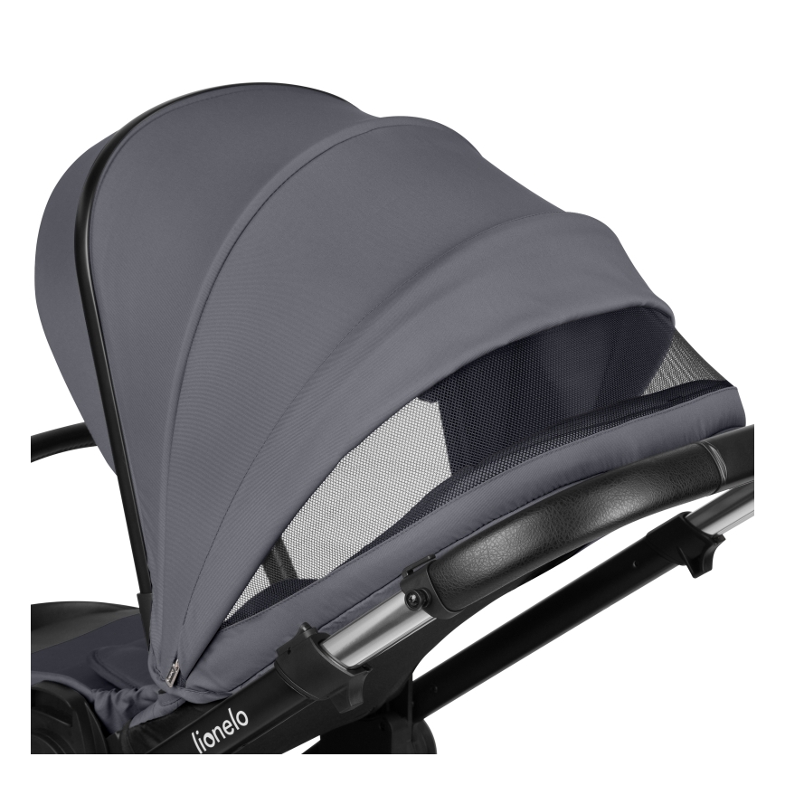 Lionelo - Kombinovaný kočík 3v1 LAYLA Grey Stone