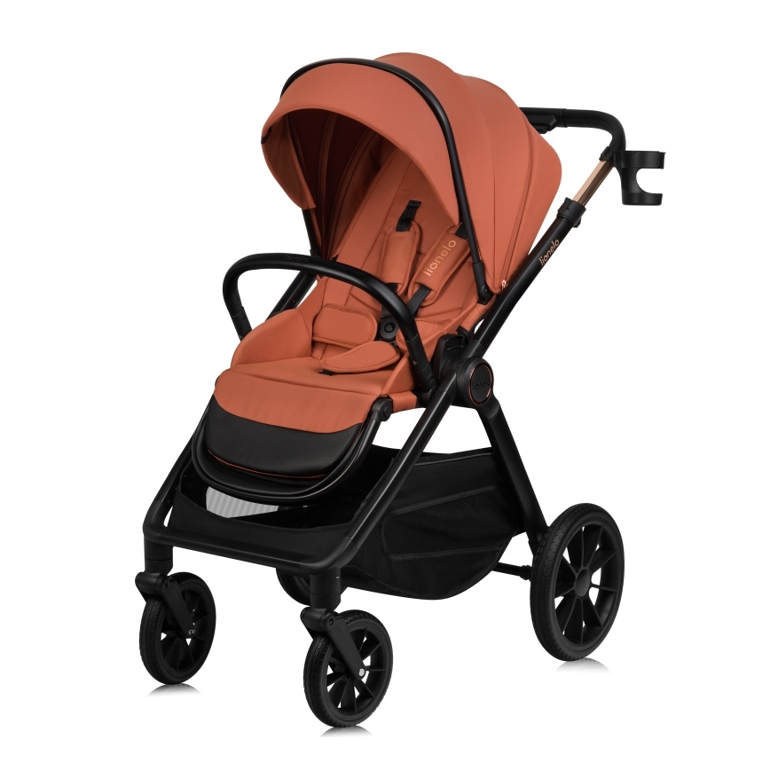 Lionelo - Kombinovaný kočík 3v1 LAYLA Hnedá/rezavá